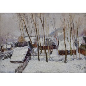Otto AXER (1906-1983), Winter Landscape, 1927