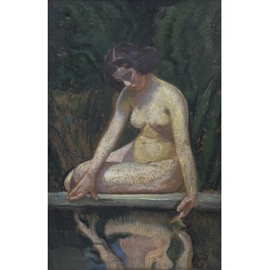 Painter unspecified, 20th century, Nude of a woman