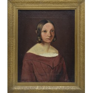 X. GADEBUSCH, XX w., Portret kobiety