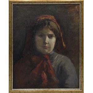 Painter unspecified, 19th/20th century, Portrait of a young girl