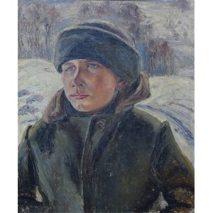 Henryk PLICH (1904-1986), Portret młodego mężczyzny, 1929