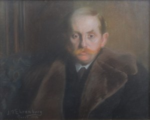 Ingrid LAM EHRENBORG (1866-1949), Portret mężczyzny, 1892