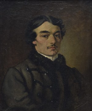 Karol MŁODNICKI (1835-1900), Portret mężczyzny