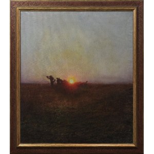 Zefiryn ĆWIKLIŃSKI (1871-1930), Sonnenuntergang