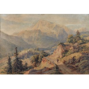 Marie Wilhelmine STARKE (1860-1912), Bergwandern