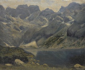 Stanisław BIECHOŃSKI (1902-1975), Tatry - Staw Gąsienicowy, 1973