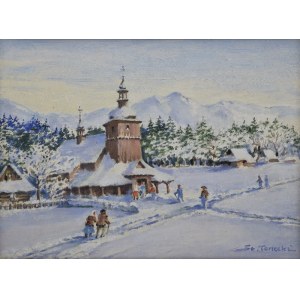 Stanisław TERLECKI (1901-1991), Kirche im Gebirge