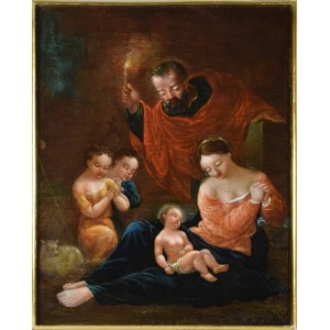 Malíř neurčen, 17. století, Svatá rodina