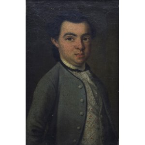 Malíř neurčen, 18. století, Portrét mladého muže