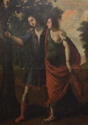 Malarz nieokreślony, XVII w., Sylwiana i Andrymart z Astrei