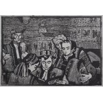 Zenovii Eustachiovych KETSALO (1919-2010), Set of 9 lithographs - Genre Scenes