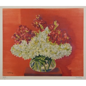 Moses KISLING (1891-1953), Blumen in einer Vase