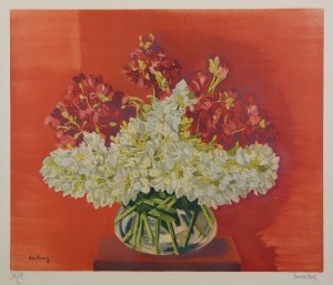 Mojżesz KISLING (1891-1953), Kwiaty w wazonie