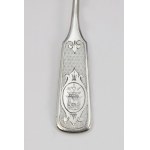 Ludwik W. NAST (active since 1854, company from 1820s to 1887), Set of 10 tea spoons with Starykon coat of arms