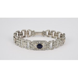 Sapphire bracelet