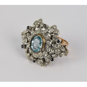 Ring mit Aquamarin