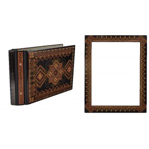 Album cover and photo frame, with Hutsul motifs