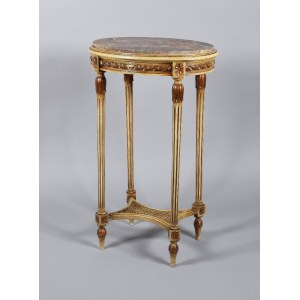 Pomocný stolek ve stylu neoklasicistního francouzského nábytku