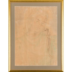 Zofia KATARZYŃSKA-PRUSZKOWSKA (1887-1957), Porträt einer Frau (1944)