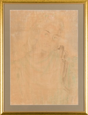 Zofia KATARZYŃSKA-PRUSZKOWSKA (1887-1957), Portret kobiety (1944)