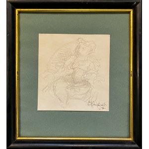 Chaim GROSS (1904 - 1991), Žena v kresle