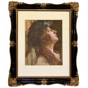 Henryk SIEMIRADZKI (1843 - 1902), Portrait of a Roman Woman (1896)