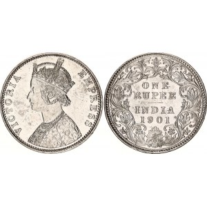 British India 1 Rupee 1901