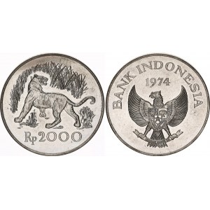 Indonesia 2000 Rupiah 1974