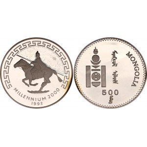 Mongolia 500 Tugrik 1998