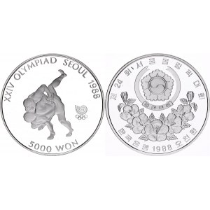 South Korea 5000 Won 1988