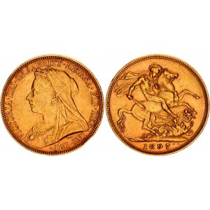 Australia 1 Sovereign 1897 M