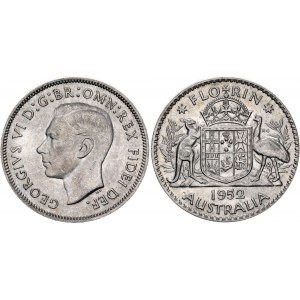 Australia 1 Florin 1952
