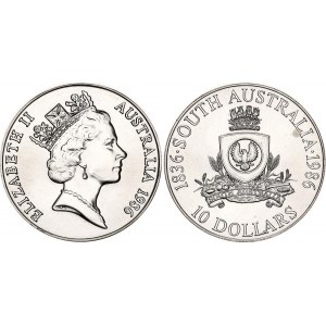 Australia 10 Dollars 1986