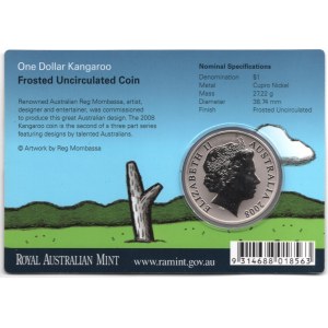 Australia 1 Dollar 2008 Kangaroo