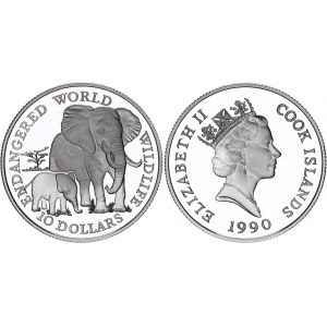 Cook Islands 10 Dollars 1990