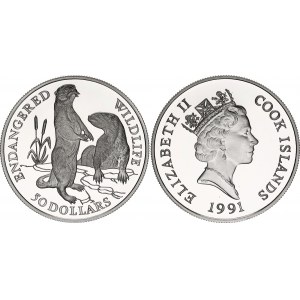 Cook Islands 50 Dollars 1991