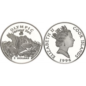Cook Islands 2 Dollars 1996