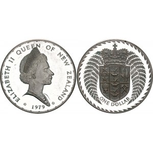 New Zealand 1 Dollar 1979