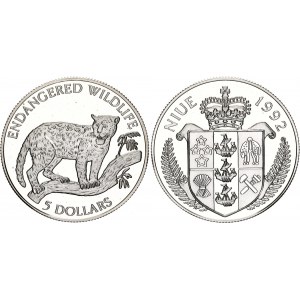 Niue 5 Dollars 1992