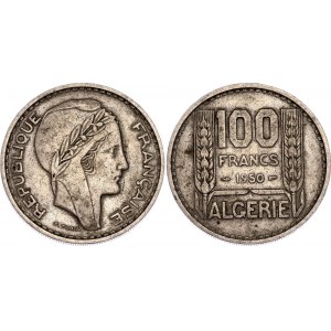 Algeria 100 Francs 1950