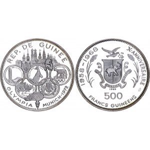 Guinea 500 Francs 1969