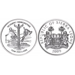Sierra Leone 10 Dollars 2009