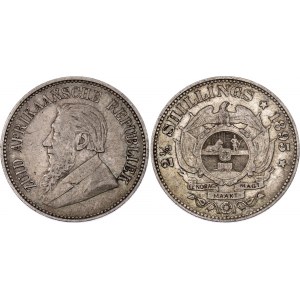 South Africa 2-1/2 Shillings 1895