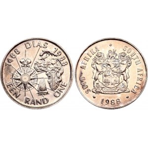 South Africa 1 Rand 1988