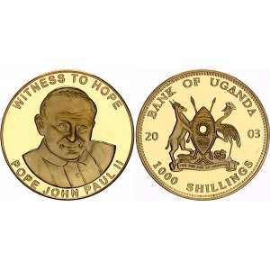 Uganda 1000 Shillings 2003