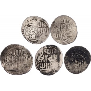 Golden Horde Uzbeg 5 x 1 Dang 1313 AH 713 Qrim mint