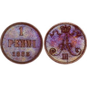 Russia - Finland 1 Penny 1883