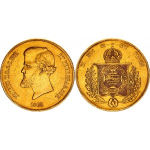 Brazil 20000 Reis 1865