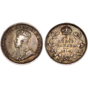 Canada 5 Cents 1914