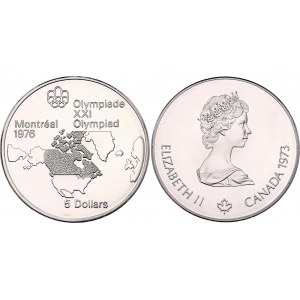 Canada 5 Dollars 1973